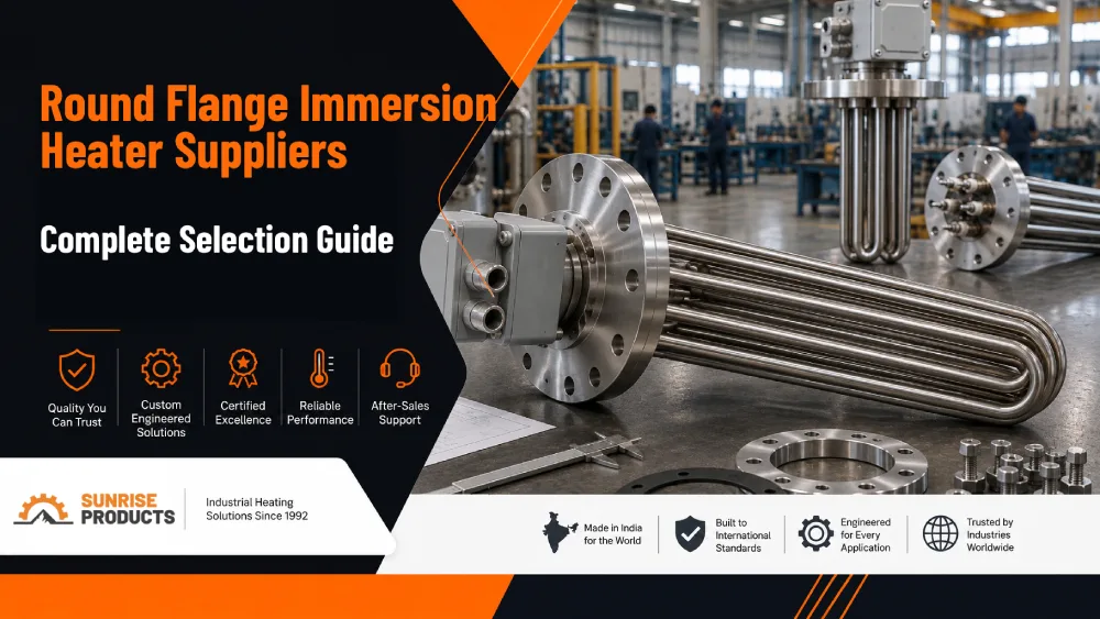 Round Flange Immersion Heater Suppliers in India: Complete Selection Guide
